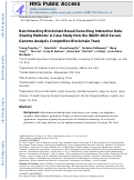 Cover page: Benchmarking blockchain-based gene-drug interaction data sharing methods: A case study from the iDASH 2019 secure genome analysis competition blockchain track