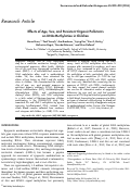 Cover page: Effects of age, sex, and persistent organic pollutants on DNA methylation in children