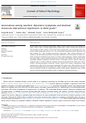 Cover page: Associations among teachers' depressive symptoms and students' classroom instructional experiences in third grade