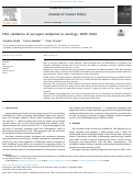 Cover page: FDA validation of surrogate endpoints in oncology: 2005–2022