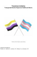 Cover page: TransCare Initiative Health Booklet: Transgender/Gender Expansive Healthcare Basics