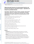 Cover page: A review of maternal prenatal exposures to environmental chemicals and psychosocial stressors—implications for research on perinatal outcomes in the ECHO program