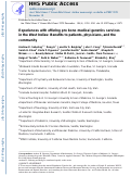 Cover page: Experiences with offering pro bono medical genetics services in the West Indies: Benefits to patients, physicians, and the community