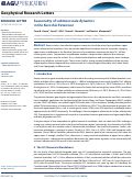 Cover page: Seasonality of submesoscale dynamics in the Kuroshio Extension