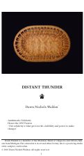 Cover page: Distant Thunder