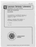 Cover page: Exegesis of Proposed ASHRAE Standard 119: Air Leakage Performance for Detached Single-Family Residential Buildings