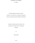 Cover page: The Relationship between Direct-Care Staff's Competence in Social Interaction and Behavioral Symptoms in Korean-American Nursing Home Residents with Dementia