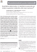 Cover page: Quantitative determination of esterified eicosanoids and related oxygenated metabolites after base hydrolysis