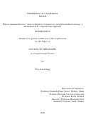 Cover page: Human immunodeficiency virus evolutionary dynamics in compartmentalised settings: a mathematical &amp; computational approach