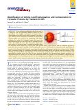 Cover page: Identification of Amino Acid Epimerization and Isomerization in Crystallin Proteins by Tandem LC-MS