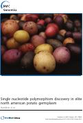 Cover page: Single Nucleotide Polymorphism Discovery in Elite
North American Potato Germplasm