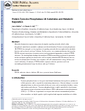 Cover page: Protein-tyrosine phosphatase 1B substrates and metabolic regulation