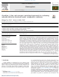 Cover page: ChemFate: A fate and transport modeling framework for evaluating radically different chemicals under comparable conditions