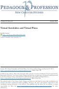 Cover page: Virtual Astrolabes and Virtual Pizza