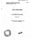 Cover page: RESULTS OF RESERVOIR ENGINEERING TESTS, 1977, EAST MESA, CALIFORNIA