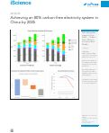 Cover page: Achieving an 80% Carbon Free Electricity System in China by 2035