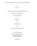 Cover page of Positive Quasimodular Forms and Linear Programming Bounds