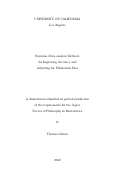 Cover page: Bayesian Meta-analysis Methods for Improving Accuracy and Adjusting for Publication Bias