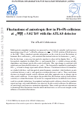 Cover page: Fluctuations of anisotropic flow in Pb+Pb collisions at sNN = 5.02 TeV with the ATLAS detector