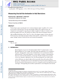 Cover page: Measuring Racial Discrimination in Bail Decisions.