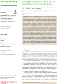 Cover page: Geography of speciation affects rate of trait divergence in haemulid fishes