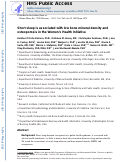 Cover page: Short Sleep Is Associated With Low Bone Mineral Density and Osteoporosis in the Women's Health Initiative