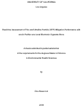 Cover page: Real-time Assessment of Fine and Ultrafine Particle (UFP) Mitigation Performance with an Air Purifier at a Local Electronic Cigarette Store