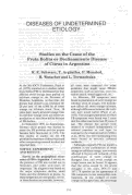 Cover page: Studies on the Cause of the Fruta Bolita or Declinamiento Disease of Citrus in Argentina