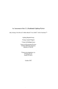 Cover page: An Assessment of the U.S. Residential Lighting Market