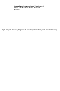 Cover page: Drama-based instruction in the visual arts: A teacher’s action research journey