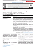 Cover page: An observational study of the extent of naloxone furnishing in California Central Valley community pharmacies