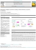 Cover page of Stakeholder mapping of precision weeding commercialization ecosystem in California