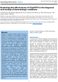 Cover page: Evaluating the effectiveness of ChatGPT4 in the diagnosis and workup of dermatologic conditions