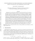 Cover page: Uniform Inference for High-dimensional Quantile Regression: Linear Functionals and Regression Rank Scores