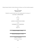 Cover page: Using Ecological Models to Inform Decisions in Dynamic and Uncertain Environments