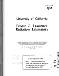 Cover page: SOME OBSERVATIONS OP RADIATION DAMAGE IN LITHIUM-DRIFTED SILICON DETECTORS IN NUCLEAR REACTION EXPERIMENTS