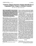 Cover page: Volumetric Magnetic Resonance Imaging Quantification of Longitudinal Brain Changes in Abstinent Alcoholics