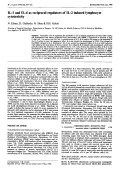 Cover page: IL-1 and IL-4 as reciprocal regulators of IL-2 induced lymphocyte cytotoxicity