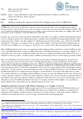 Cover page: Children and Families Impacted and the Fiscal Implications of Texas CSHB 3864