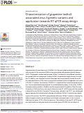 Cover page: Characterization of grapevine leafroll-associated virus 3 genetic variants and application towards RT-qPCR assay design