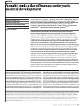 Cover page: A multi-omic atlas of human embryonic skeletal development.