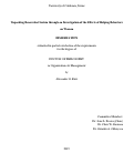 Cover page: Unpacking Benevolent Sexism through an Investigation of the Effects of Helping Behaviors on Women