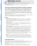 Cover page: Screening of soluble epoxide hydrolase inhibitory ingredients from traditional Chinese medicines for anti-inflammatory use