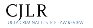 UCLA Criminal Justice Law Review banner