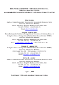 Cover page: Behavioral Response to Hydrogen Fuel Cell Vehicles and Refueling: A Comparative Analysis of Short- and Long-Term Exposure