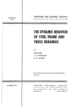 Cover page: The Dynamic Behavior of Steel Frame and Truss Buildings