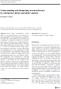 Cover page: Understanding and eliminating iron interference in colorimetric nitrate and nitrite analysis