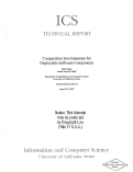 Cover page: Composition environments for deployable software components