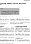 Cover page: The zoonotic potential of daptomycin non-susceptible enterococci