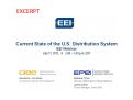 Cover page: Excerpt from Edison Electric Institute Webinars: "Current State of the Electric Distribution System" and Future of the U.S. Distribution System"
